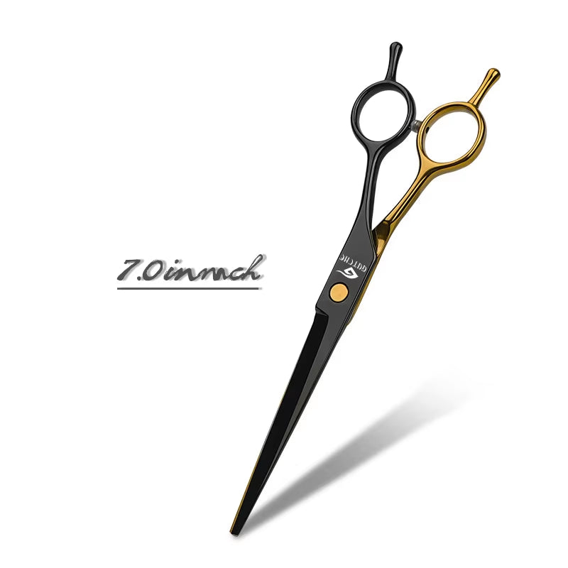 Professional Pet Hair Scissors 7 Inch Dog Hair Grooming Scissors Pet Grooming Tools Kit 6''' Stainless Steel Pet Scissors
