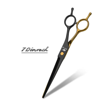 Professional Pet Hair Scissors 7 Inch Dog Hair Grooming Scissors Pet Grooming Tools Kit 6''' Stainless Steel Pet Scissors