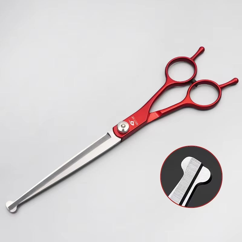 Professional Pet Hair Scissors 7 Inch Dog Hair Grooming Scissors Pet Grooming Tools Kit 6''' Stainless Steel Pet Scissors