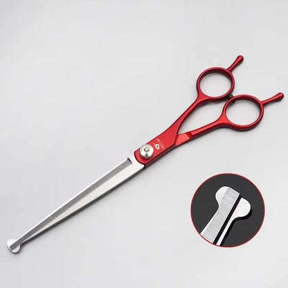Professional Pet Hair Scissors 7 Inch Dog Hair Grooming Scissors Pet Grooming Tools Kit 6''' Stainless Steel Pet Scissors