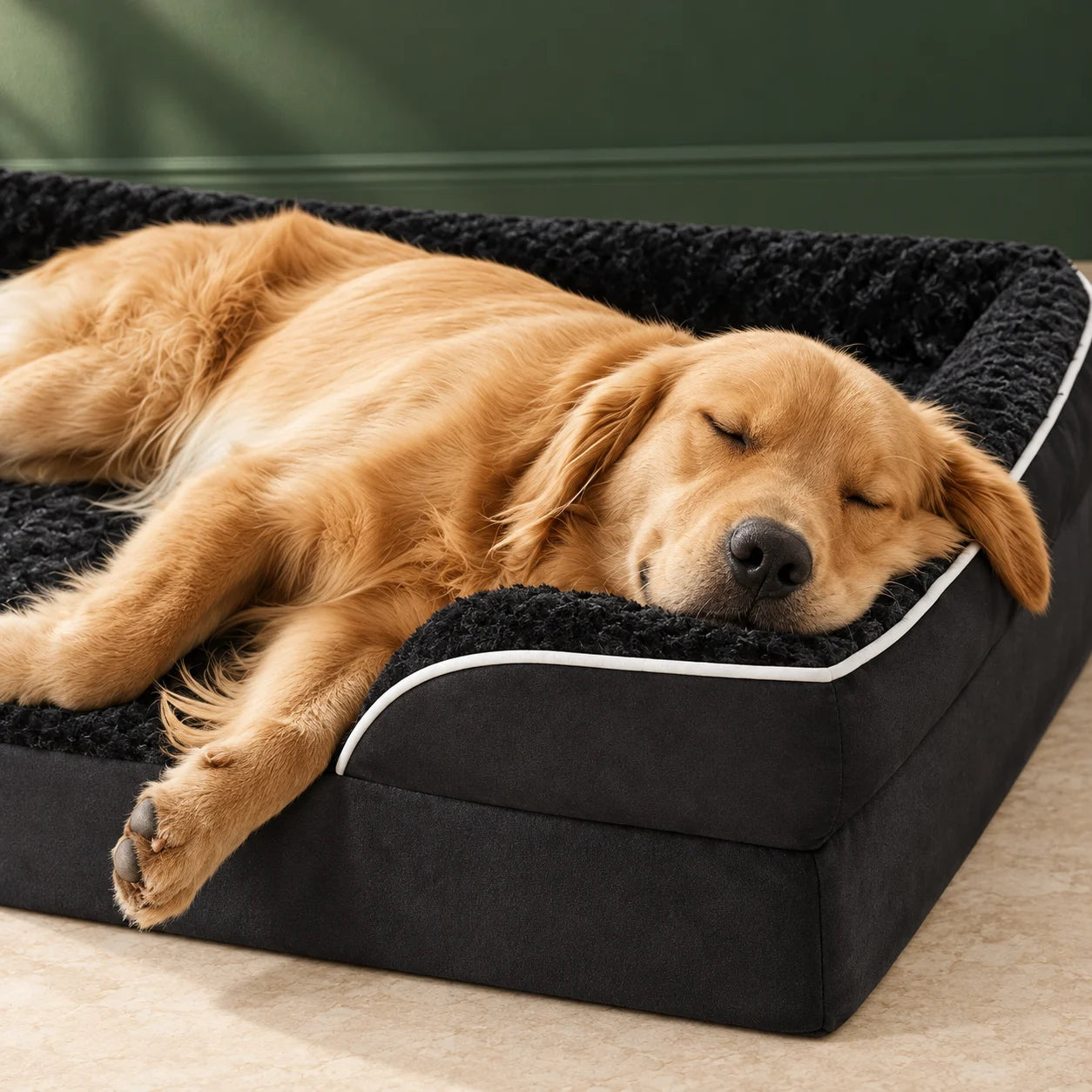 OrthoCare Senior Dog Bed – Maximum Joint Support & Washable Cove