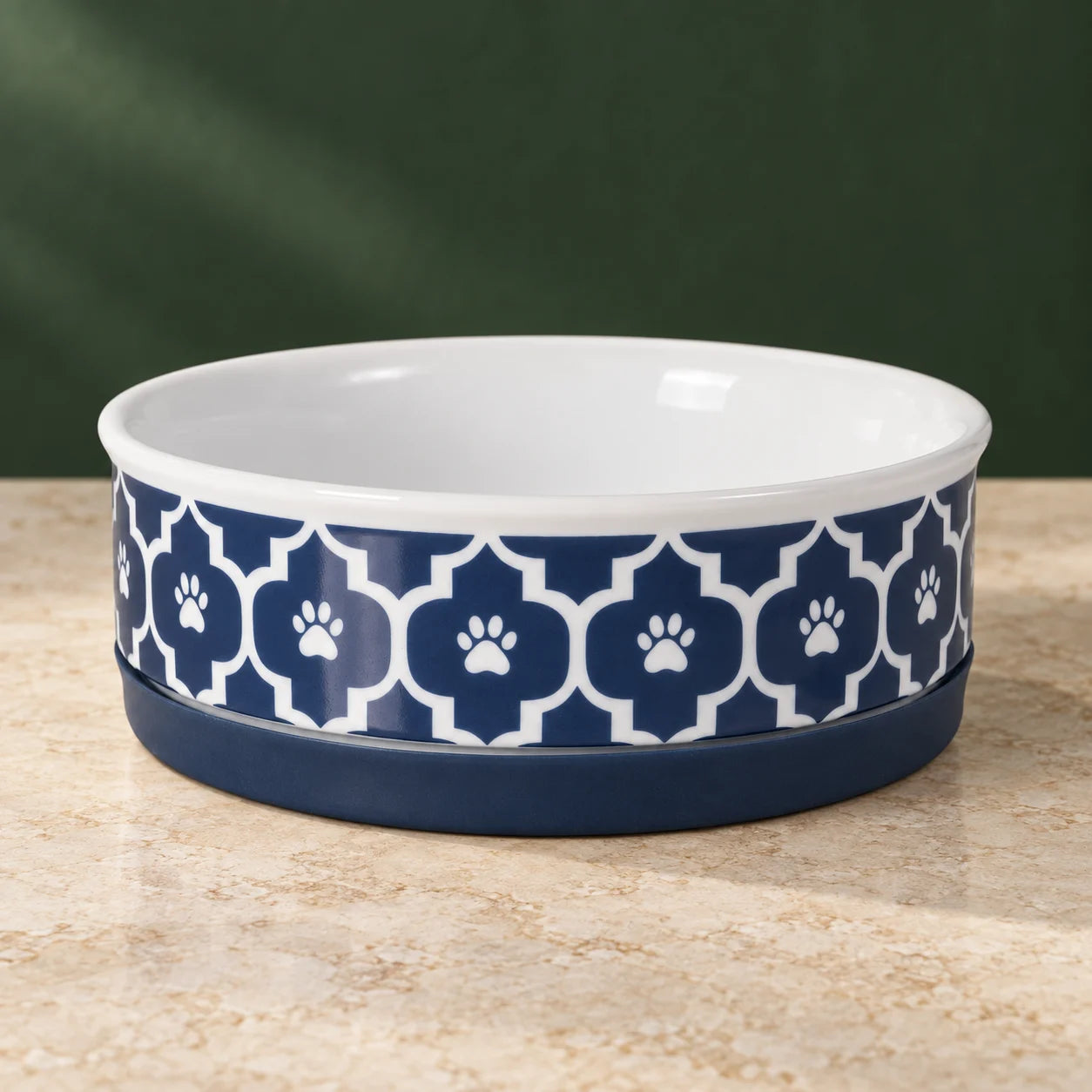 Lattice Ceramic Pet Bowls