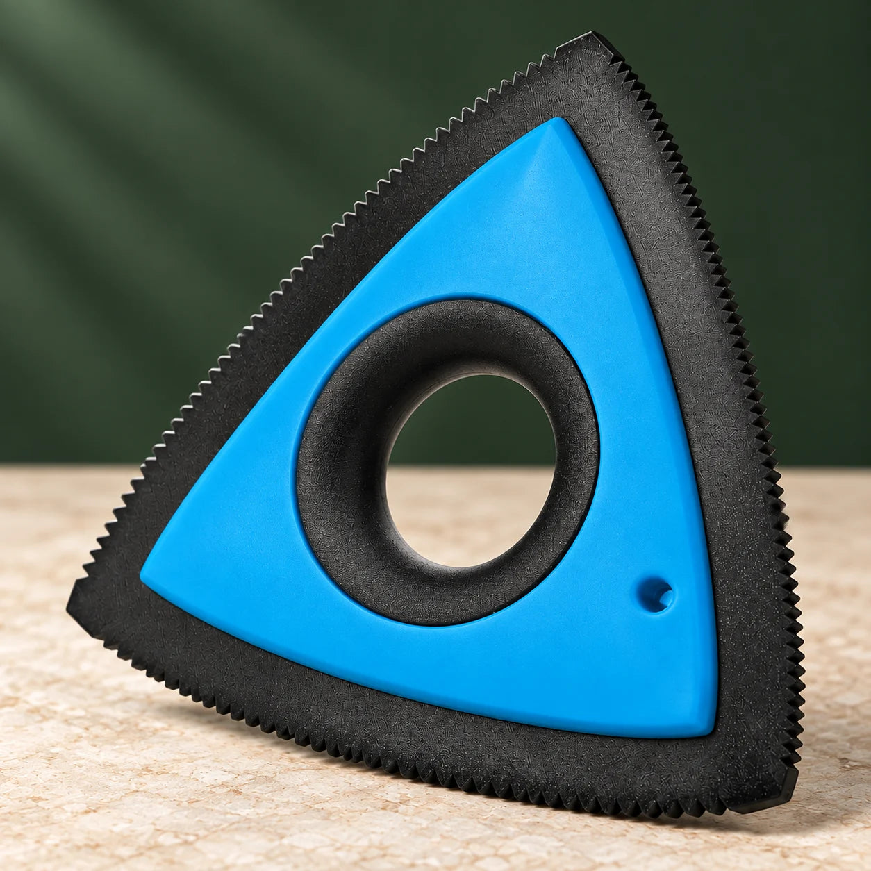Triangle Pet Hair Remover - Blue - product view